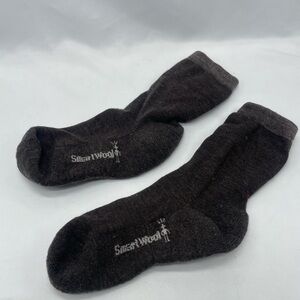 Smartwool Hike Ultralight Cushion Hiking‎ Brown Crew Socks Unisex
